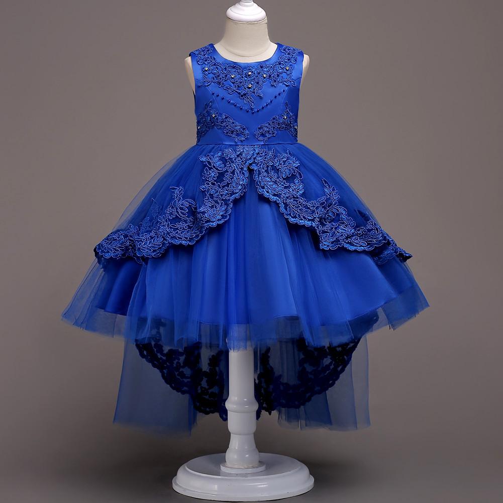 Children’s Princess Dresses for Girls, Polyester Fiber Dress for Ages 3–10 Years