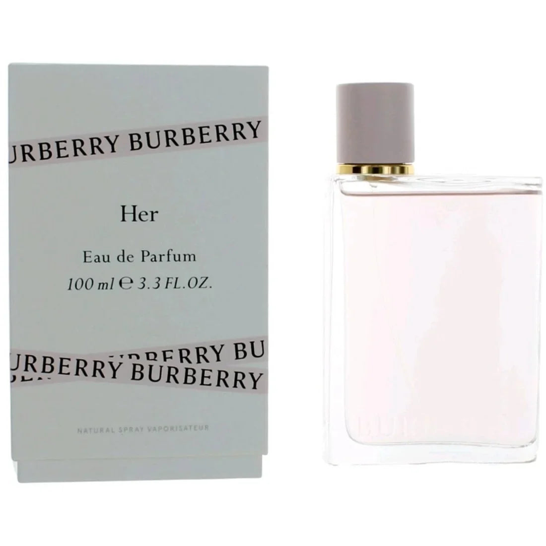 Burberry Her Eau de Parfum 3.3 oz / 100ml for Women – A Category Fruity Floral Fragrance