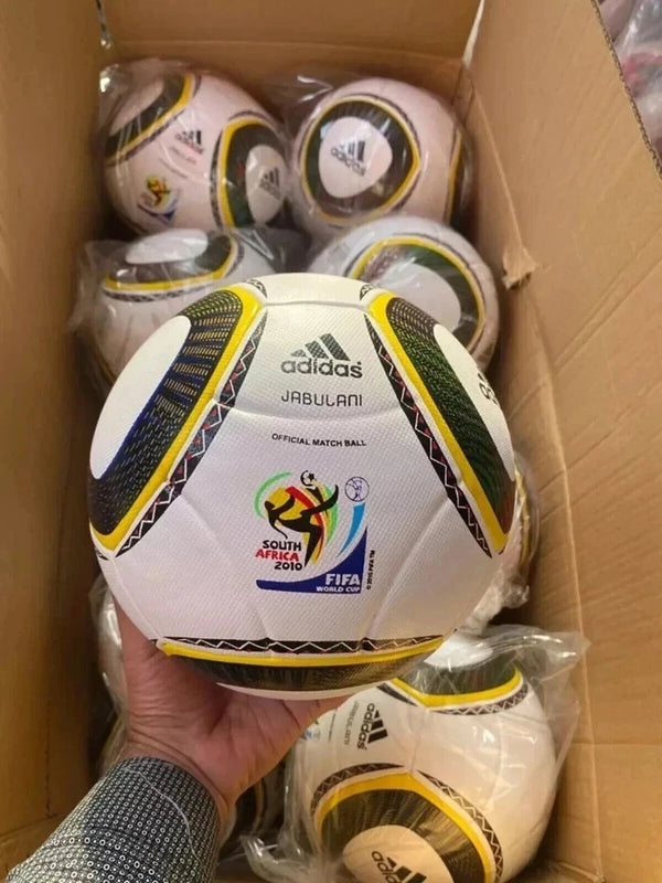 Bulk Lot of 10 adidas Jabulani Match Balls – FIFA World Cup 2010 Soccer Ball Size 5