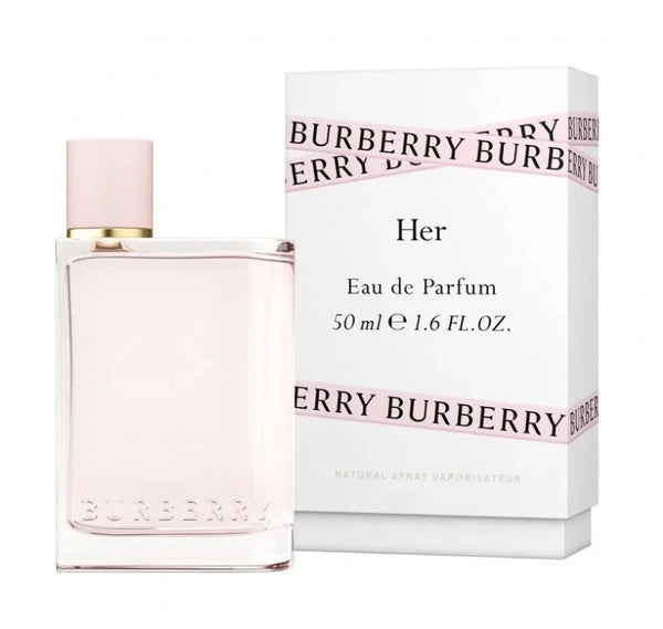 Burberry Her perfume, Burberry Her EDP 50ml, Burberry Her 1.6 oz, Burberry Her Eau de Parfum, Burberry women's perfume, Burberry Her new sealed, Burberry Her fragrance for women, luxury women's fragrance
