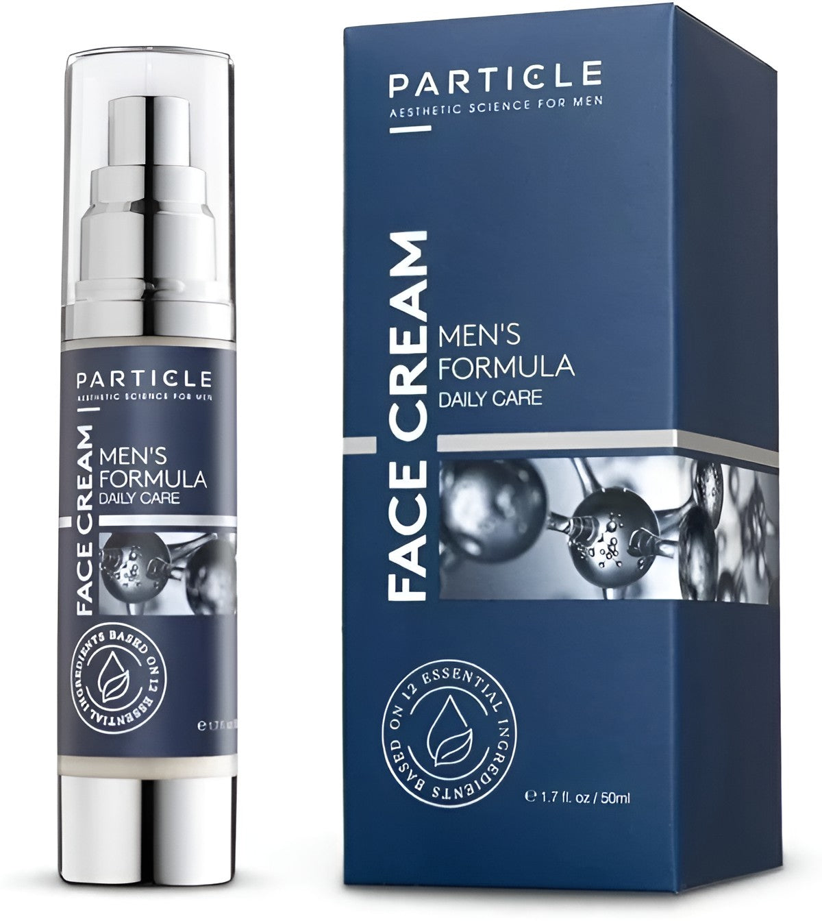 Particle FACE CREAM Men's Formula 6 in 1 Anti-Aging Moisturizer 1.7oz