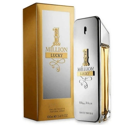 Paco Rabanne 1 Million Lucky, 1 Million Lucky 100ml, 1 Million Lucky 3.4 oz, Paco Rabanne men's perfume, One Million Lucky EDT, 1 Million Lucky Eau de Toilette, men's designer fragrance