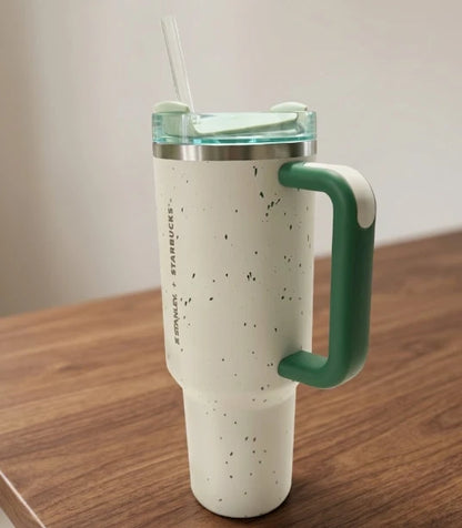 Starbucks Korea x Stanley Green Pebble 40oz Quencher H2.0 FlowState™ Tumbler