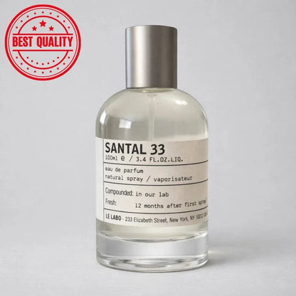 Le Labo Santal 33 Eau de Parfum 100ml / 3.4 fl oz – Unisex Fragrance
